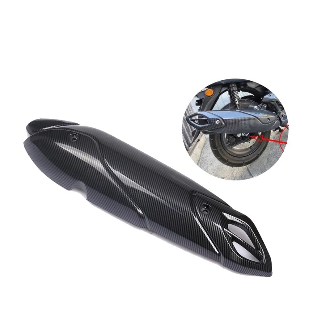 Scudo Termico Copri Per Yam&aha Tricity 125 155 NMAX155 NMAX125 NMAX 125 155 XMAX 125 Tubo Di Scarico Coperchio Di Protezione Scudo Termico Anti-Scottatura Guardia