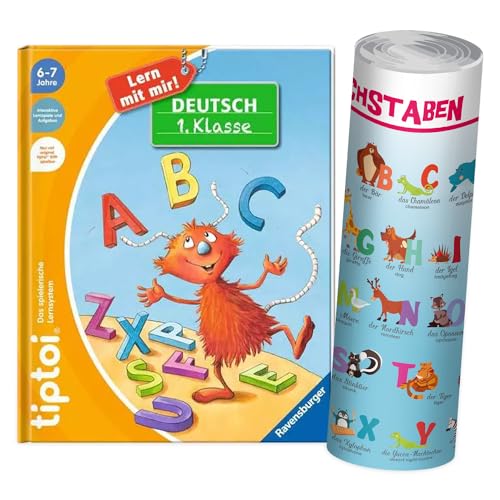 Ravensburger tiptoi ® Buch | Deutsch 1. Klasse - Mein Lern-Spiel-Abenteuer...