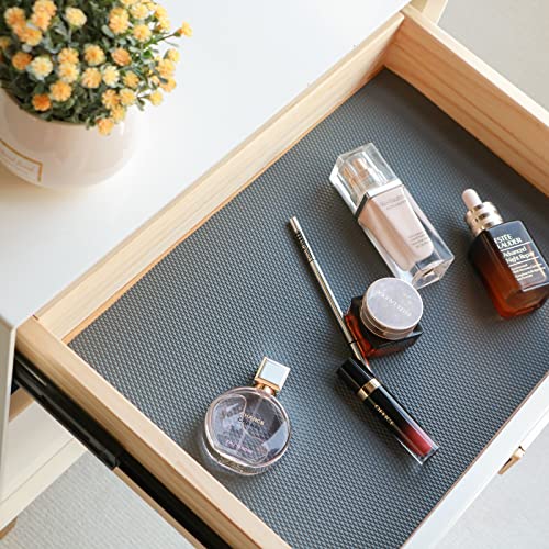 Hersvin Shelf Liners 24 In X 20 Ft Eva Drawer Mats, Non-Adhesive Cupboard Pad, Kitchen Cabinet Lining Fridge Cushion (Gray Diamond, 61X610Cm) #TOP4