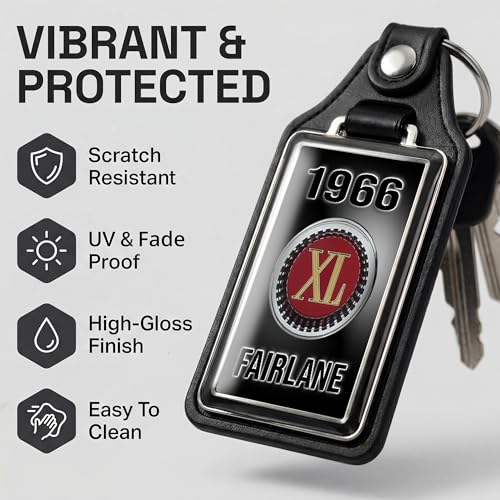 Image of Brotherhood Car Key Chain for Fairlane - Classic Models Keychain for Men and Women Gift Key Ring