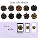 BARSDAR Messy Hair Bun Extensions Hairpiece for Women Updo Scrunchie Hair Piece (8# Medium Chestnut Brown)