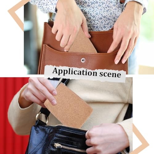 Image of GORGECRAFT Cork Cosmetic Bag Makeup Case with Zipper Travel Cork Clutch Vegan Bag Sustainable Small Wallet Pouch Cosmetic Toiletry Organizer for Purse Make up Brushes Lipstick Daily Use 6.5 x 9.5 inch