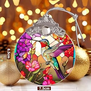 Hummingbird Christmas Ornament Jocidea Hummingbird Decor Hummingbird Christmas Tree Ornament Hummingbird Christmas Decorations Hummingbird Gifts Ideas Xmas Gifts for Hummingbird Lover