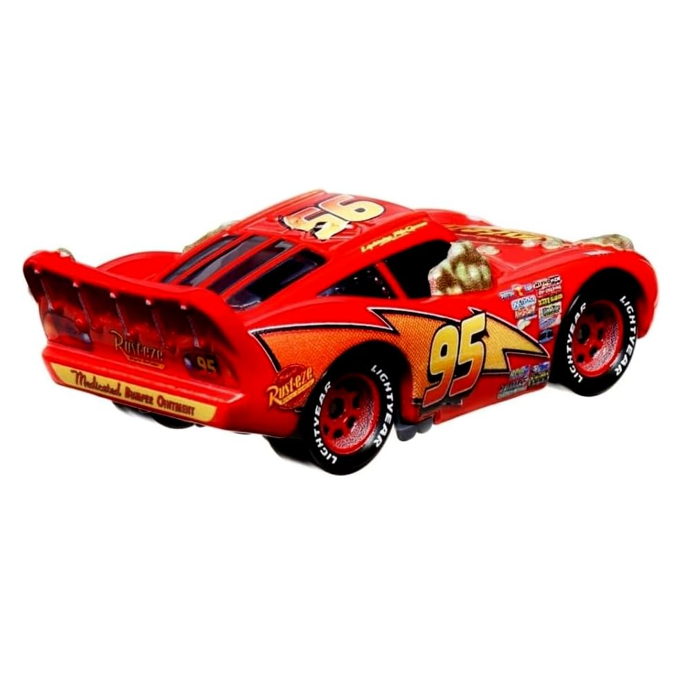 Disney Pixar Cars 1:55 Die Cast - Cactus Lightning McQueen, 20.32 cm x 8.89 cm x 8.89 cm - Image 4