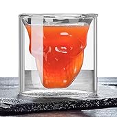 Sharemee - Cool Crystal Skull Shot Glass Drink milk Cup for Party of family and friends 250ml/8.5oz