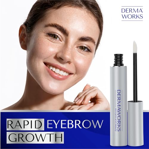 ADVANCED Eyebrow Growth Serum for Rapid Brow Growth – Brow Serum – Eyebrow Enhancing Serum for Fuller, Thicker Eyebrows – Castor Oil Alternative Brow Enhancer by DERMAWORKS Skincare & Beauty UK - Image 8