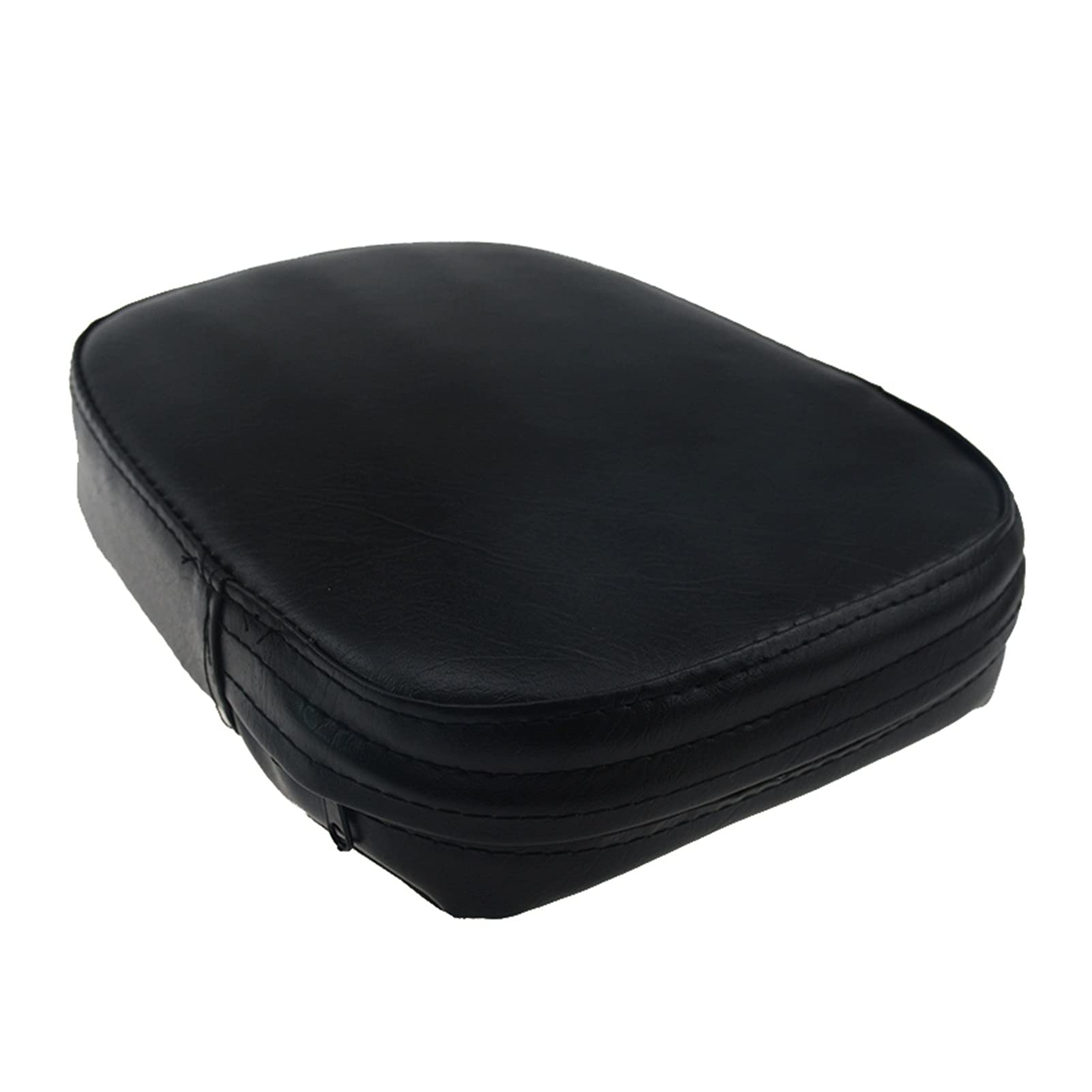 FENGQUAN Lwenwen Store Cherk Black Motorcycle Universal Backrest Sissy Bar Cushion Pad Fit For Harley For Kawasaki For Suzuki For Yamaka For BMW