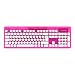 Produktbild PC - Wireless Tastatur Rock Candy - pink