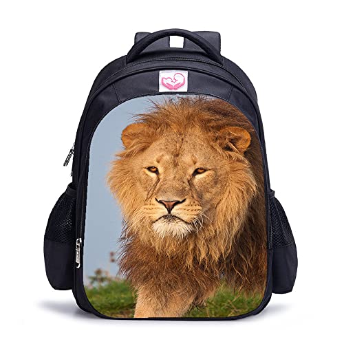 Sac à dos enfants imprimé 3D lion le cadeau parfait pour la rentrée