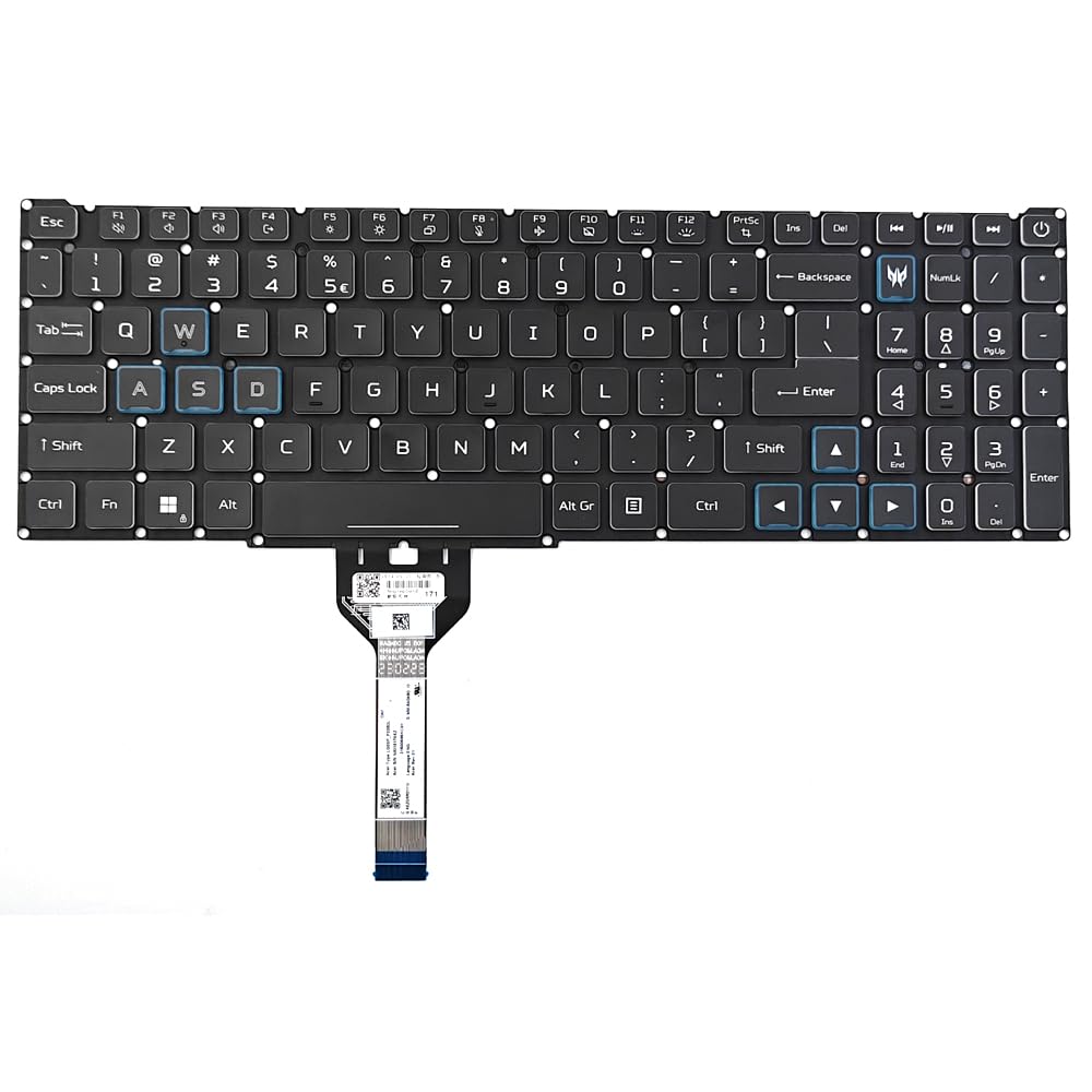 KGIGIBE Replacement Backlit Keyboard for Acer Predator Helios Neo