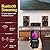 Pyle Stereo Amplifier Audio Receiver with Bluetooth Streaming, 200 Watt Peak, 2.0 Channel HiFi Sound System with MP3/USB/SD/FM Radio, RCA/Aux Inputs, Mic and Headphone Jacks, Rotary Vol Bass Treble