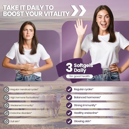 Image of VivoNu Beef Organ Supplement for Women, 400 Day Supply, 11000mg per Serving Beef Organs with Bovine Liver, Ovary, Uterus, Kidney, Heart, Bone & More, 100% Grass Fed, Balance Hormones, Energy