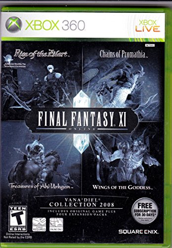 Image of Final Fantasy XI Online: The Vana'diel Collection 2008 - Xbox 360 (Renewed)