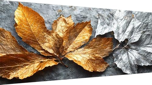 Feuilles Diamond Painting 5D DIY broderie point de croix complet | Loisir créatif adulte XXL