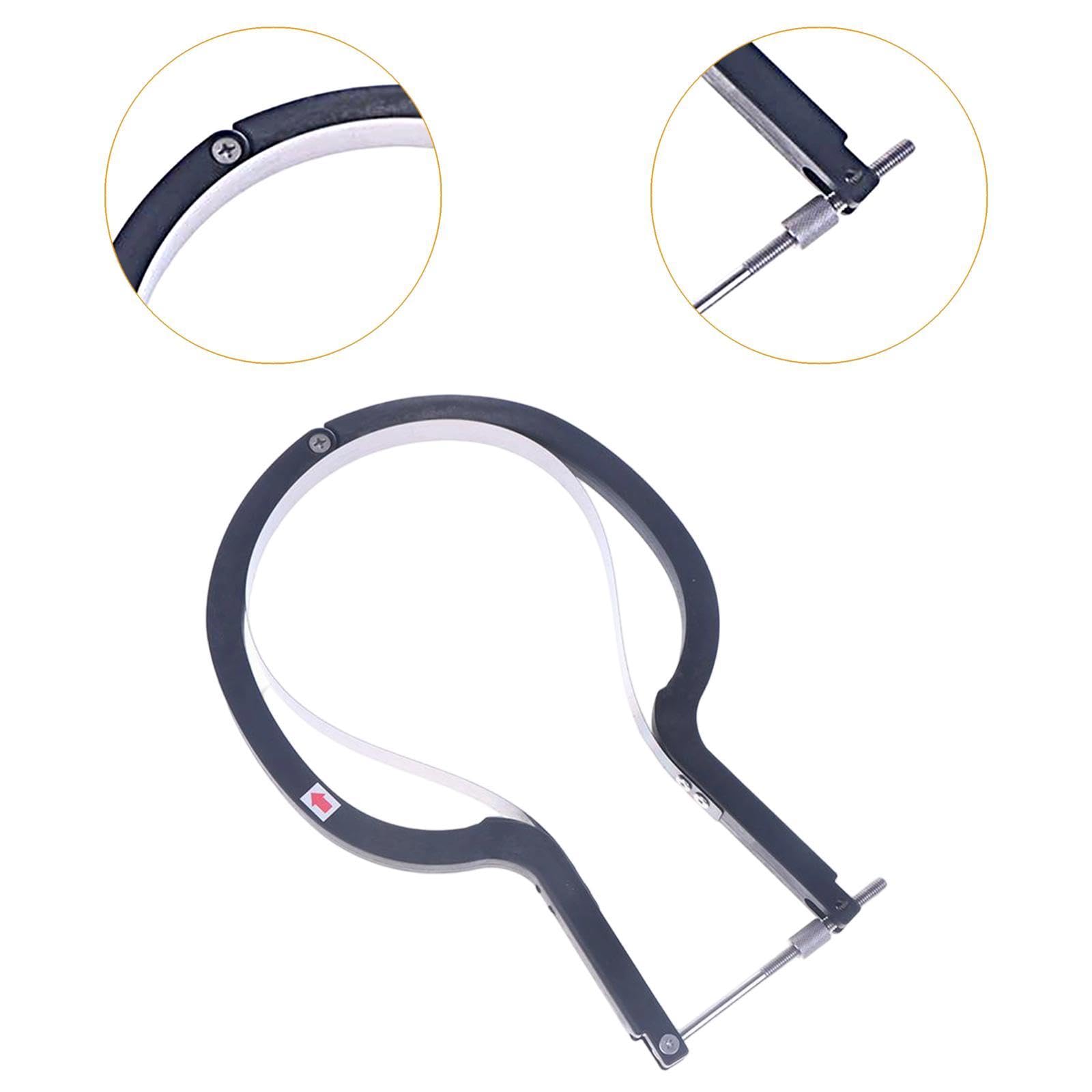 Taglierina per Racchette da Ping Pong, Regolabile, Strumento per Taglio Gomma, 30x19cm (12x7.5in)