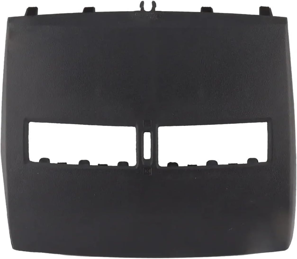 Car Finisher Instrument Panel Cover Front board Panel Non-Slip Conditioner Vent Outlet Fit For Nissan Tiida 2005-2011(Black)