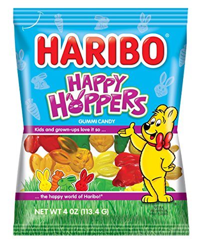 Haribo of America Happy Hopper's Candy bolsa 4 oz miniatura 1