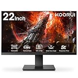 Monitor Gamer Koorui 21,5" Full HD 75Hz Painel VA 3000:1 Sincronização Adaptativa Ultra-Fino