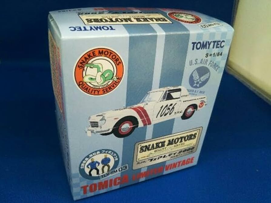 TOMYTEC 世田谷ベース スネークモータース ダットサン 2000 トミカ