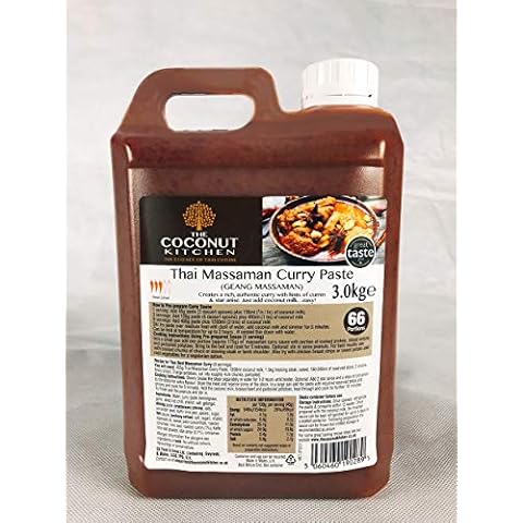 Easy Thai Massaman Curry Paste by The Coconut Kitchen, 3Kg Catering Pack, Catering Prices, Restaurant Quality Cover