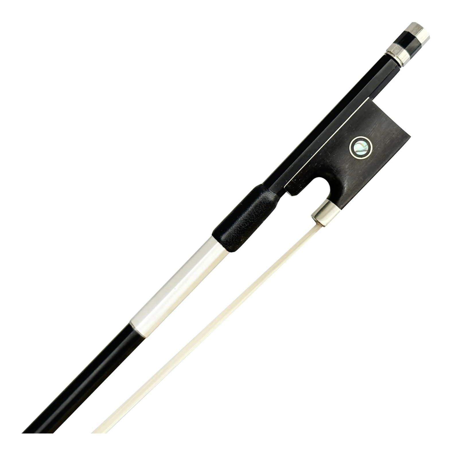 Arcos De Violín Profesionales Arco De Violín Fibra Carbono Negro Duradero Accesorios Para Instrumentos Cuerda Profesionales