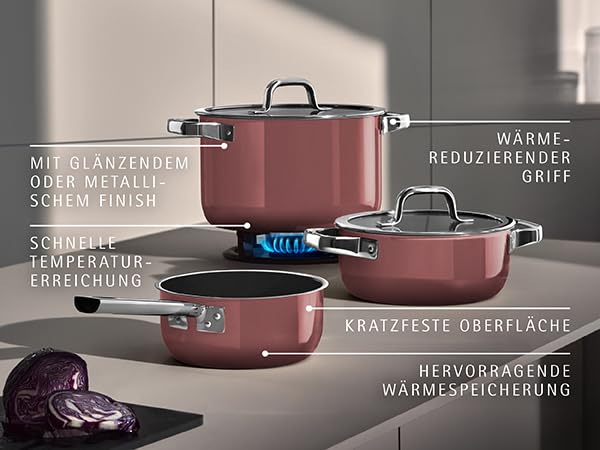 Amazon｜WMF (ヴェーエムエフ) 片手鍋 16cm IH ガス火対応 無水調理