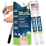 Footcure Antifungal Nail Treatment Pen – Extra Strength Toenail Fungus Treatment, 25% Undecylenic Acid for Toenails & Fingernails, Nail Fungus Repair Pen with Tea Tree & Oregano Oil, Made in USA