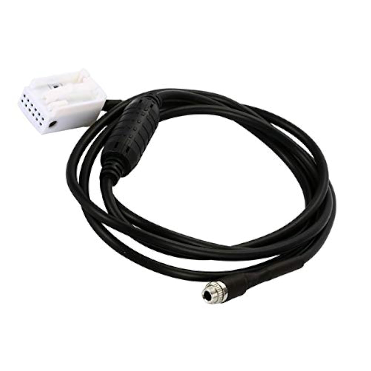 Kabel adaptera AUX, interfejs pomocniczy Adapter wejściowy USB AUX 12-pinowy zestaw pomocniczego wejścia o AUX Kabel adaptera dla E60 E61 E63 E64