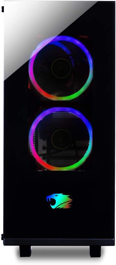 iBUYPOWER Pro Gaming PC Computer Desktop 141i (Intel i7 10700K 3.8GHz, NVIDIA RTX 2060 Super 8GB, 16GB DDR4 RAM, 1TB SSD, WiFi Ready, Windows 10 Home)