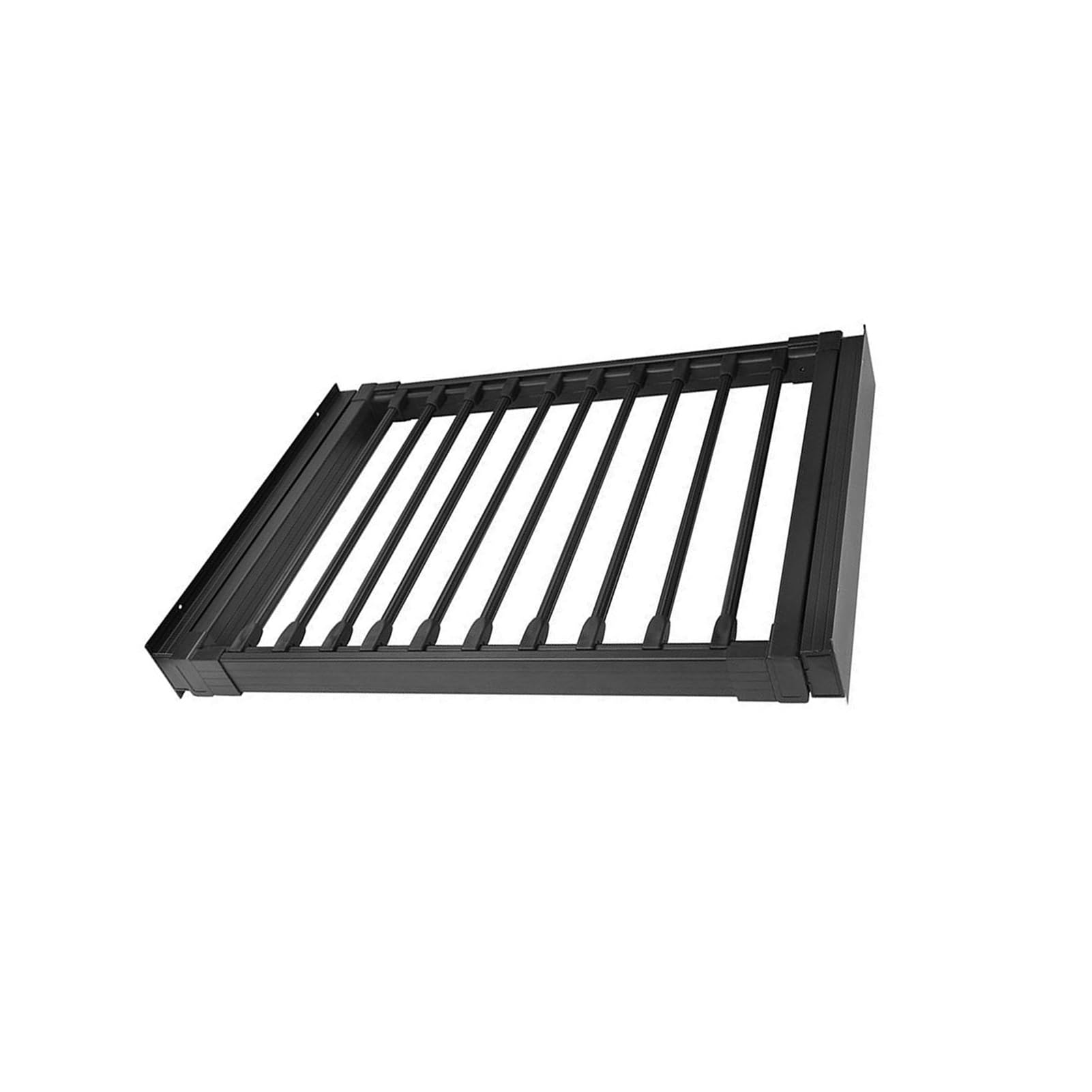 Porte-pantalons télescopique en aluminium pour buanderie extensible 66-71 cm