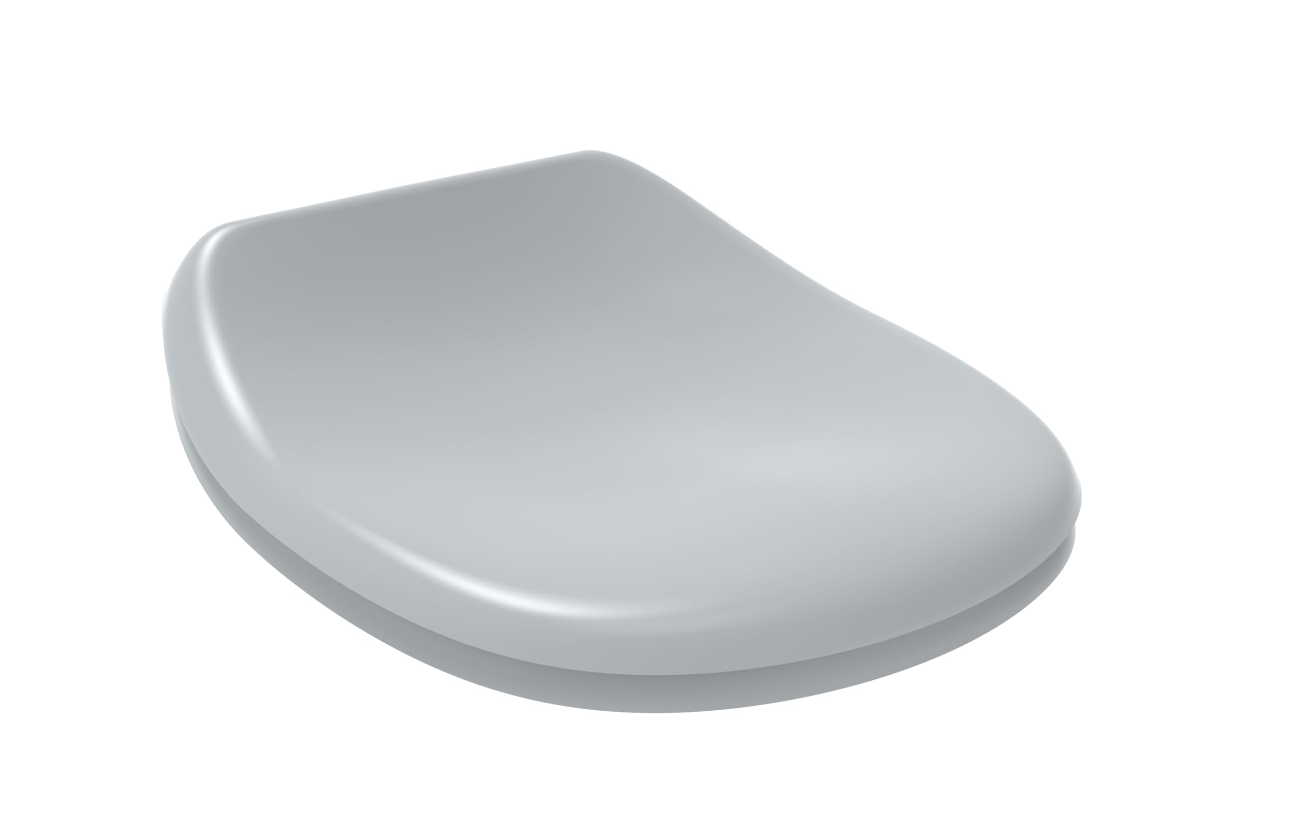 Grünblatt Toilet Seat 515237 Suitable for Ideal Standard Kimera, Soft-Close Mechanism and Removable for Cleaning, Duroplast (Manhattan)