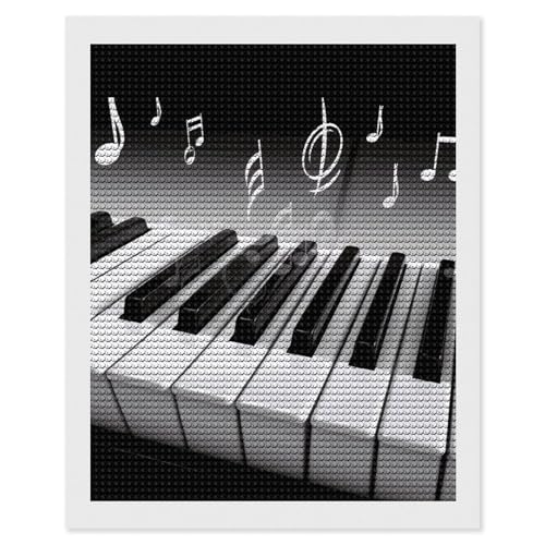 Kit d'art diamant pour adultes idée cadeau idéale pour passionnés de musique