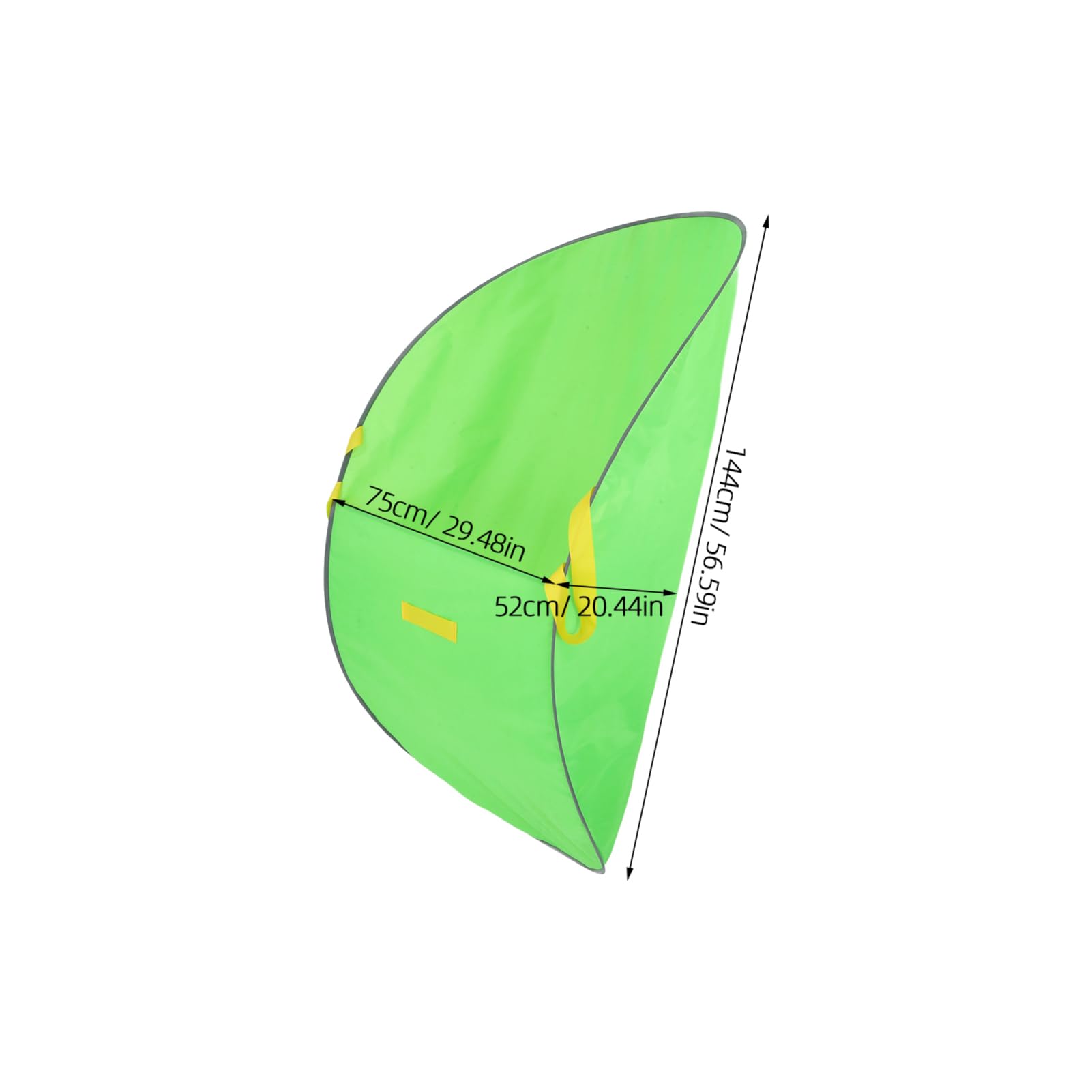 BESTonZON Foldable Leaf Collector Bag Portable Lawn Debris Dustpan with Popping Up Design for Quick Collection of Leaves and Garden Waste Durable and Versatile Outdoor