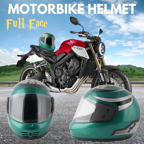 Image of Sage Square Audi Kimi Full Face Helmet | ISI Certified | Clear Visor | Ultra Comfort Inner Padding Extra Comfort & Stylish