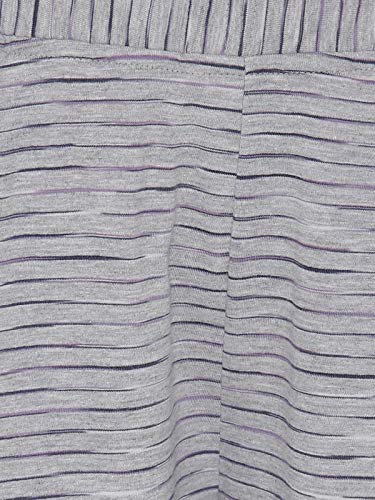 Image of Clovia Women's Cotton Rich Striped Sleeveless Top & Shorts