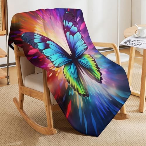 Couverture en Papillon Super Douce et Moelleuse en Flanelle Haut de Gamme - 7