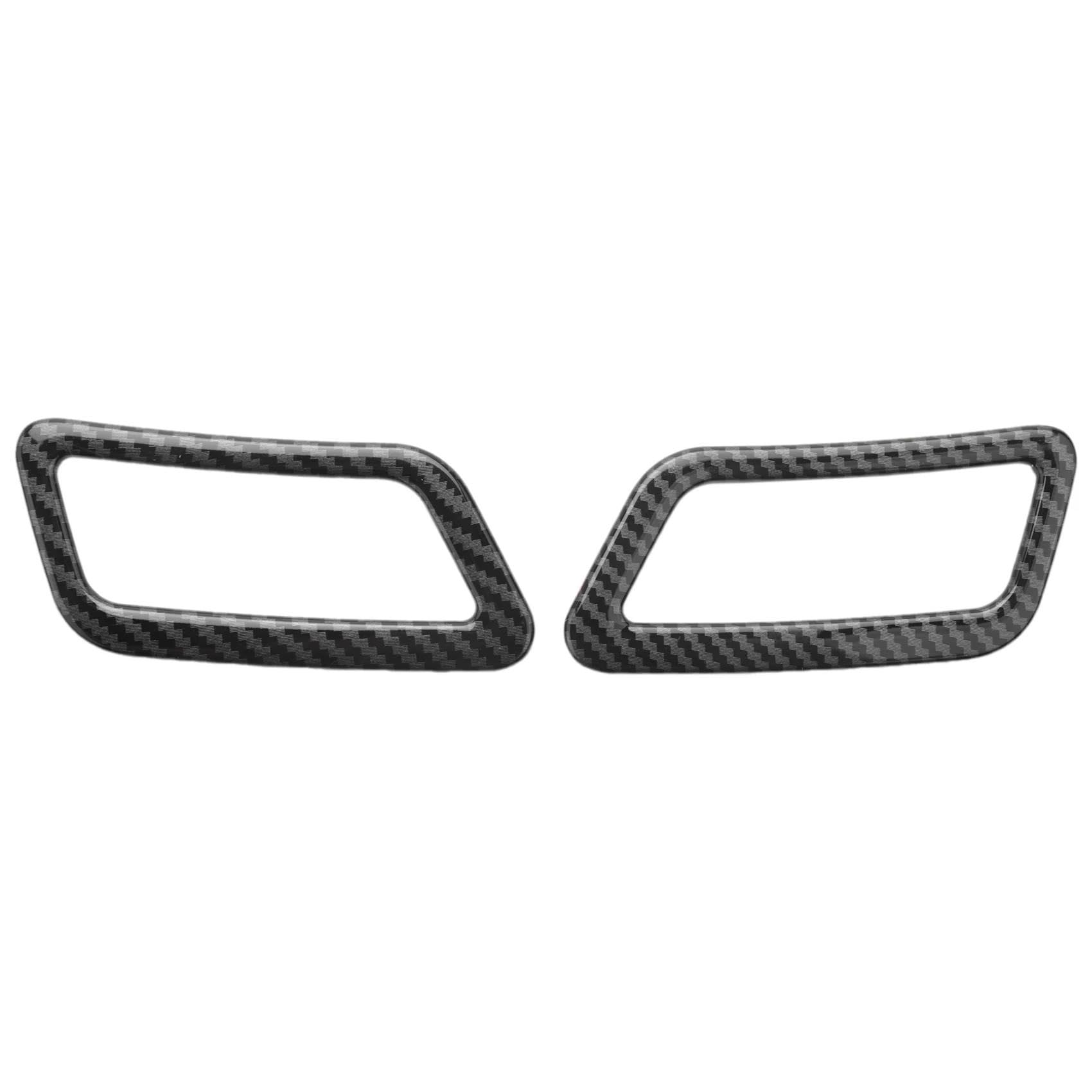 Für Für X-Trail T32 Für Rogue Für Qashqai J11 2014-2020 5 Teile/Satz Auto Front Konsole Klimaanlage Vent Outlet Abdeckung Innenausstattung(Carbon Fiber Pattern)