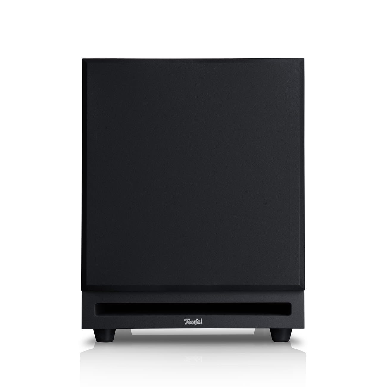 Teufel Aktiv-Subwoofer S 6000 SW - Mächtiger Subwoofer (optional kabellos), 300 mm Tieftöner, Frontfire-Prinzip - schwarz
