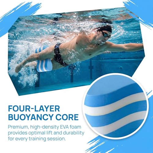 Flotador para Natación con Espuma EVA de 5 Capas Azul miniatura 5