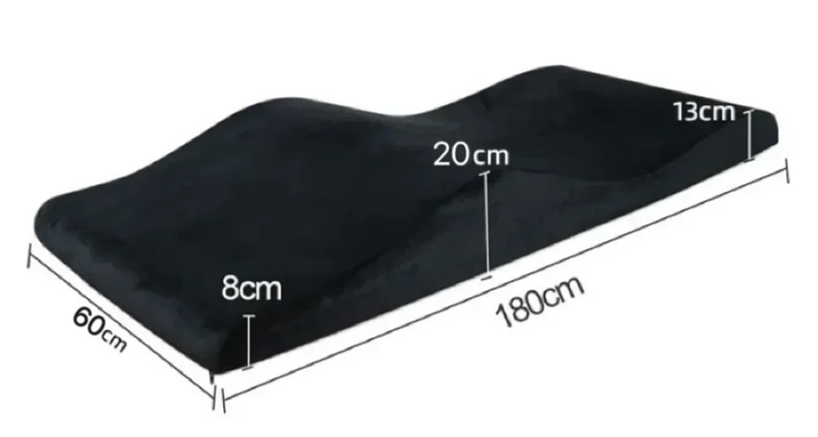 Matelas Table de Massage Velours Extensions Cils Incurvées L180 W60 CM Ice Brown Set