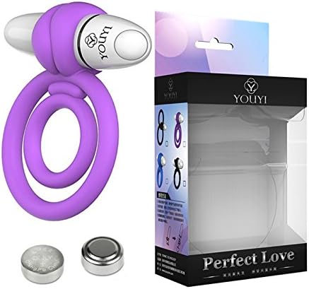 Vibrations Hot Spot Vibrating Ring Wellness & Relaxation 100% Water Resistant for Couples (Shipped from US, 3-5 Days to delivery) (Red)