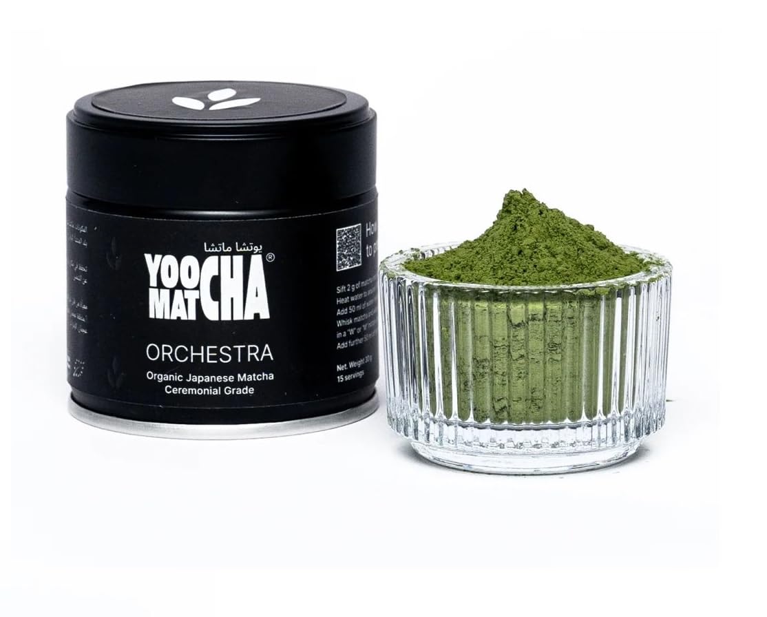 Yoocha Matcha® Organic Ceremonial Grade - Japanese Matcha Powder 30g