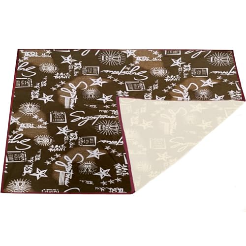 Image of Maximus Printed Bed Server Food Mat | Bedsheet Protector for Home | Food Mat for Bed | Waterproof and Washable Food Server Mat | Multipurpose Use 36 inchx36 inch