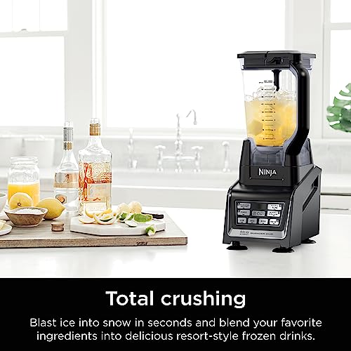 Ninja Nutri Personal & Countertop Blender, 1200W Auto-iQ, Black, BL642 - image 7