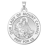 Todas las medallas son sólido de 14 K o plata de ley 925.