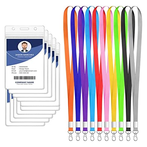 Porte-badges Vicloon 10Pcs Cover