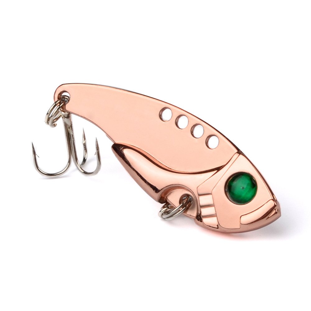 Leurres de pêche en métal VIB Cuillères de pêche rigides Crankbait avec