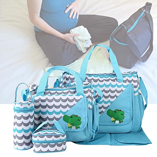 MERIGLARE Conjunto de bolsa de fraldas com alça de ajustável de de grande capacidade Almofada de de