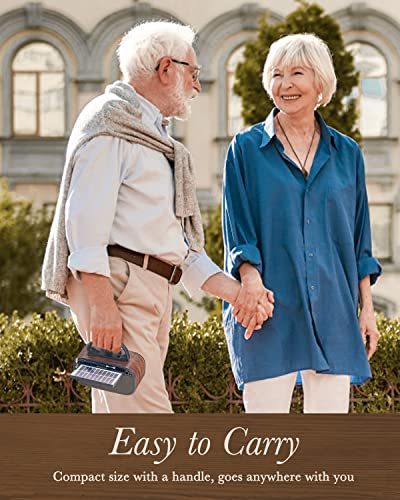 image for PRUNUS J-150 Portable Radio AM FM SW Bluetooth, Retro Radios Vintage T