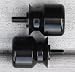 i5® Black Swingarm Spools Sliders for Kawasaki Ninja 250 300 ZX6 ZX6R ZX9R ZX10 ZX10R ZX12R ZX14 ZX14R
